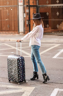 Чемодан Samsonite Disney Forever 69см 34C-11019 Blue