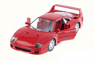 Коллекционная машина Bburago 1:24 Race And Play F40 (18-26016) red