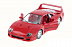Коллекционная машина Bburago 1:24 Race And Play F40 (18-26016) red