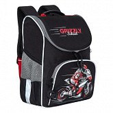 Рюкзак школьный с мешком GRIZZLY RAm-185-9 /1 black