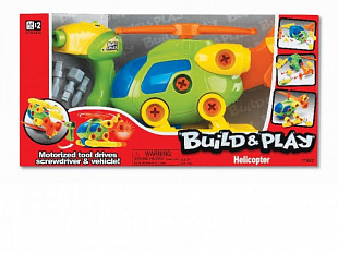 Игровой набор Keenway BUILD & PLAY Вертолет 11923