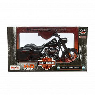 Масштабная модель мотоцикла Maisto 1:12 Харлей Дэвидсон Road King Special (32336)  black/silver