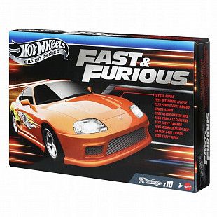 Набор машинок Hot Wheels 10 шт. (JCT92)