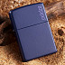 Зажигалка Zippo Zippo Logo - Navy Matte 239ZL