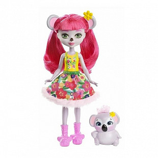 Кукла Enchantimals Карина Коала с Любимой Зверюшкой FNH24