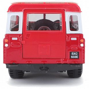 Машинка Bburago 1:24 Land Rover (18-22063) Red