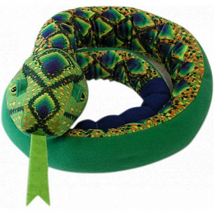Мягкая игрушка Fancy Змея королевская ЗКЯ1З green