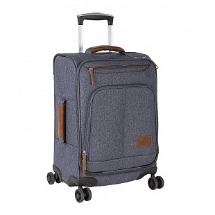 Чемодан малый Polar 19" 3-ой Р17В12 grey