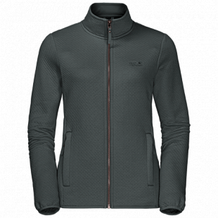 Джемпер женский Jack Wolfskin Natori Jacket W greenish grey