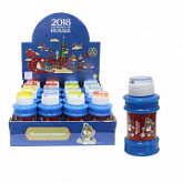 Мыльные пузыри 1Toy FIFA 2018 120 мл 16шт T10792