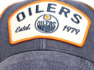 Бейсболка Atributika&Club NHL Edmonton Oilers 31209 grey/orange