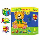 Макси-пазлы Рыжий Кот Первые предметы ПМ-8494