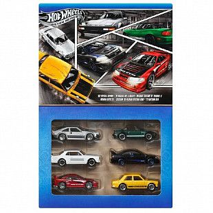 Набор машинок Hot Wheels 6 шт. (JBY77)
