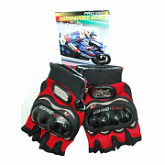 Перчатки для мотоциклистов Zez Sport MC-04 red