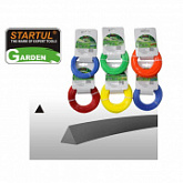 Леска Startul ф 2,4мм х 15 м треугольное сечение Garden ST6047-24