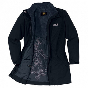 Куртка женская Jack Wolfskin 5th Avenue Coat blue
