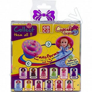 Кукла-сюрприз Emco Toys Сладкий кекс Ава (1091)