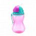 Поильник Canpol babies спортивный со складывающейся трубочкой 12м+ 370 мл (56/113_pin) pink