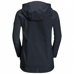 Ветрозащитная летняя куртка детская Jack Wolfskin Lakeside Safari Jacket Kids night blue