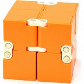 Фиджет кубик Hyq "Infinity Cube"(оранжевый) CQS010