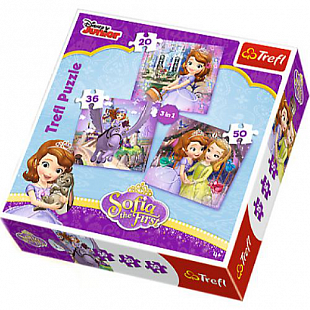 Пазл Дисней София и друзья 34814