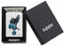 Зажигалка Zippo Spazuk Bluebird 49091 white matte Зажигалка Zippo Spazuk Bluebird 49091 white matte