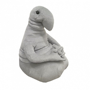 Мягкая игрушка Мальвина Пачакун 29.44.1 34 см серый