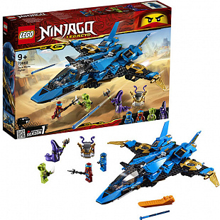 Конструктор LEGO Ninjago Штормовой истребитель Джея 70668