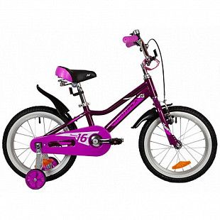 Велосипед Novatrack 16" Novara (2022) алюминий purple