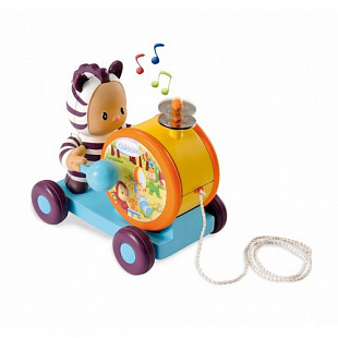 Игрушка-каталка Smoby Каталка-тамбурин 211191