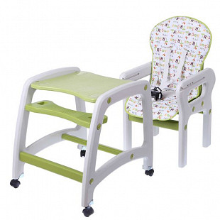 Стульчик для кормления Eco Toys 3 В 1 DC01 green (качалка)
