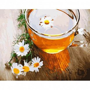Картина по номерам Picasso Ромашковый чай PC4050373