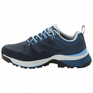 Водонепроницаемые кроссовки женские Jack Wolfskin Force Striker Texapore Low W dark blue / light blue
