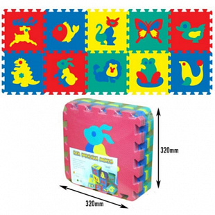 Коврик-пазл Животные Sunta Toys 1005