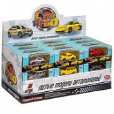 Инерционные машины Play Smart металлические набор (36 шт) Супер Турбо 6187A