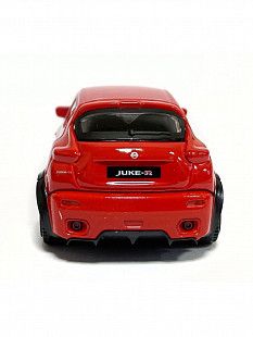 Машинка Bburago 1:43 Nissan Juke-R (18-30000/18-30136) red