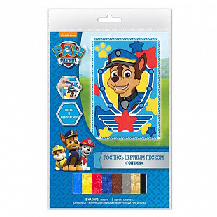 Роспись цветным песком Paw Patrol Гончик 36711