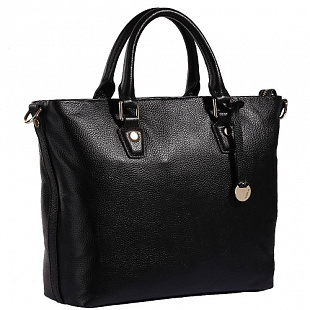 Женская сумка из кожи Pola 9016 black