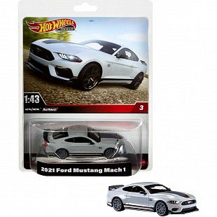 Машинка Hot Wheels Premium 1:43 2021 Ford Mustang Mach 1 Duzy (HMD41 HMD45)