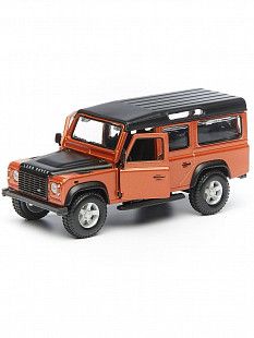 Коллекционная машина Bburago 1:32 Landrover Defender (18-43029) red