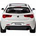 Коллекционная машина Bburago 1:32 Alfa Romeo Giulietta (18-43030) white