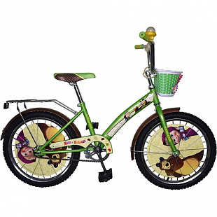 Велосипед Navigator Маша и Медведь 20" ВН20171 (2018) Green