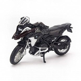 Масштабная модель мотоцикла Maisto 1:18 BMW R 1200 GS 2017 (39300) metallic grey/metallic red