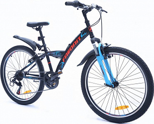 Велосипед Favorit Meteor V 24" (2019) Black/Blue