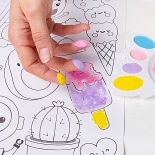 Набор для творчества Genio Kids- Art Рисуем пальчиками большой набор TA1407