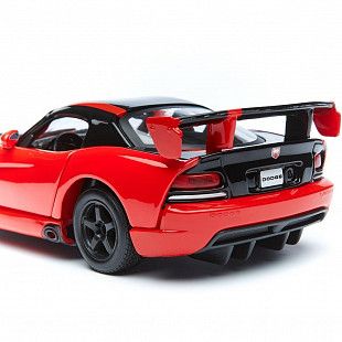 Коллекционная машина Bburago 1:24 Dodge Viper SRT/10 (18-22114) red