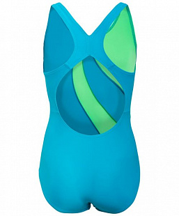 Купальник детский Colton Flow совместный со вставками SC-5935 turquoise/lime