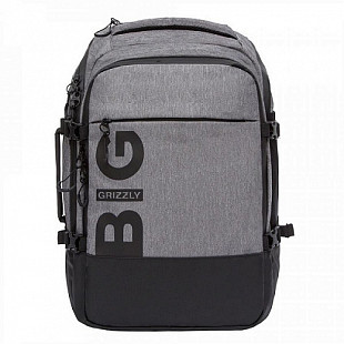 Городской рюкзак GRIZZLY RQ-019-21 /2 black/grey