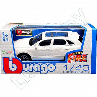 Машинка Bburago 1:43 Bentley Bentayga (18-30000/18-30384) white