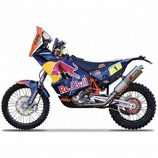 Масштабная модель Bburago 1:18 KТМ 450 Rally (Dakar Rally) 18-51000/18-51071 Blue